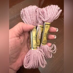 Paternayan Persian Yarn Virgin Wool Color 324 8yards lot 16 Lavender 3 skeins